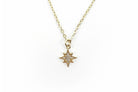 Crystal Pave North Star Necklace-Necklace-Vixen Collection, Day Spa and Women's Boutique Located in Seattle, Washington
