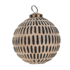 Patinaed Ball Ornament-Ornaments-Vixen Collection, Day Spa and Women's Boutique Located in Seattle, Washington