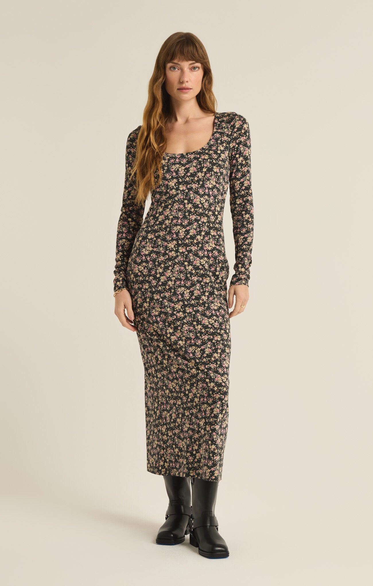 Colette Ditsy Dress-Dresses-Vixen Collection, Day Spa and Women's Boutique Located in Seattle, Washington