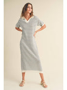 Seaside Knit Dress-Dresses-Vixen Collection, Day Spa and Women's Boutique Located in Seattle, Washington