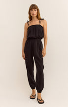 Kiara Gauze Jumpsuit-Jumpsuits-Vixen Collection, Day Spa and Women's Boutique Located in Seattle, Washington