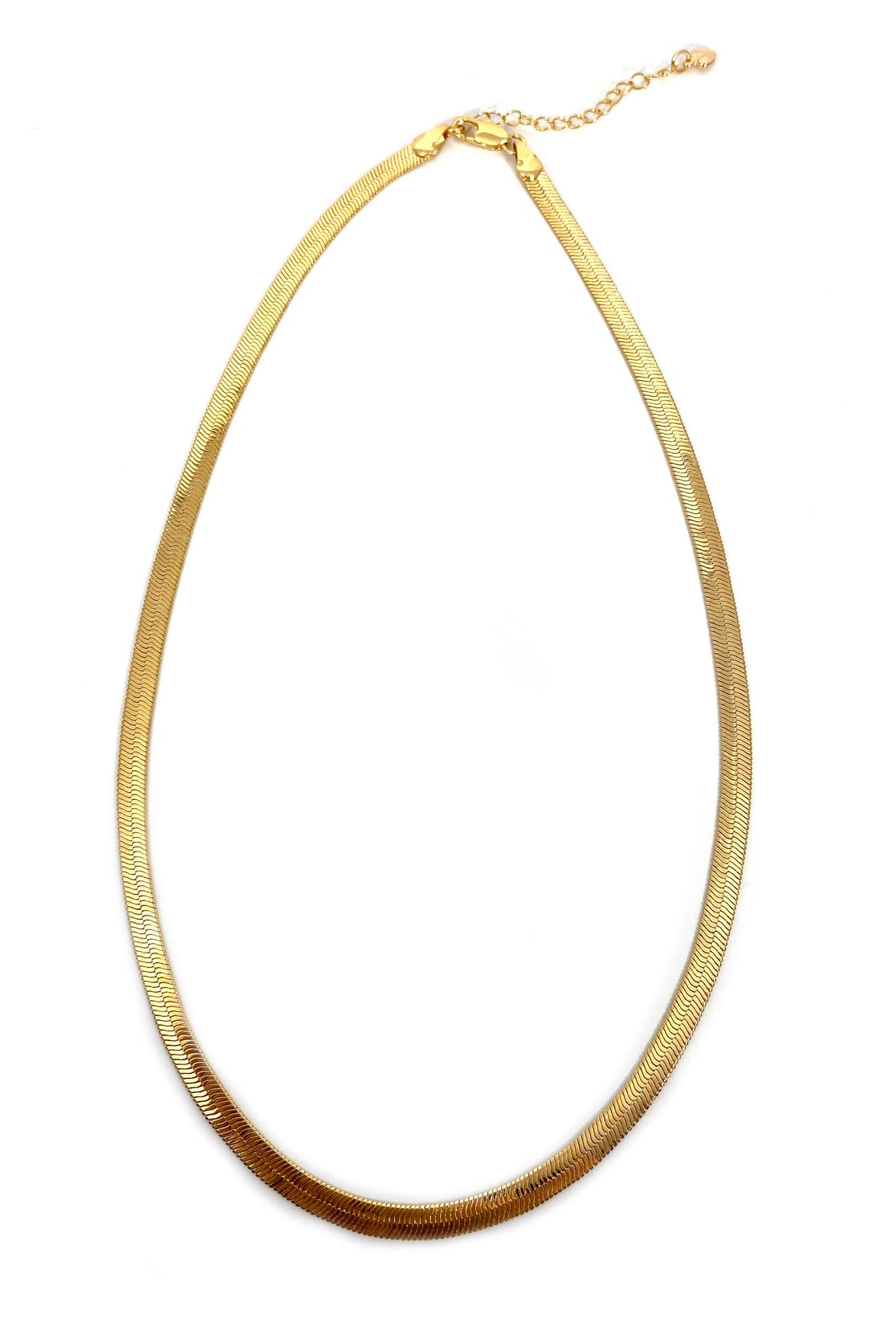 Herringbone Necklace 5mm-Necklaces-Vixen Collection, Day Spa and Women's Boutique Located in Seattle, Washington