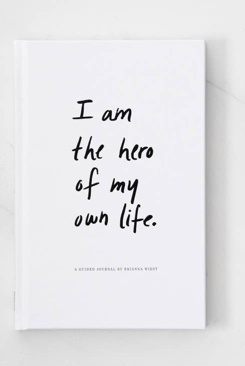 I Am the Hero of My Own Life - Guided Journal-Books-Vixen Collection, Day Spa and Women's Boutique Located in Seattle, Washington