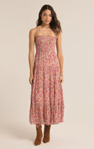 Balos Lima Floral Midi Dress-Dresses-Vixen Collection, Day Spa and Women's Boutique Located in Seattle, Washington