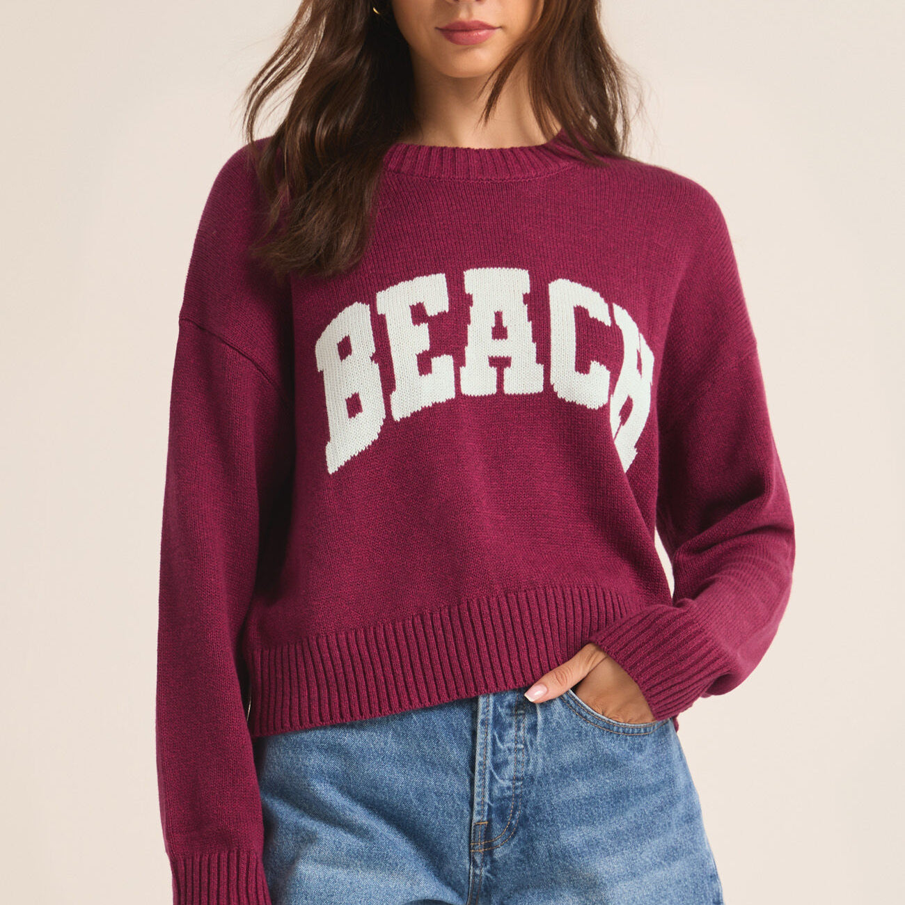 Sunset Beach Sweater-Sweaters-Vixen Collection, Day Spa and Women's Boutique Located in Seattle, Washington