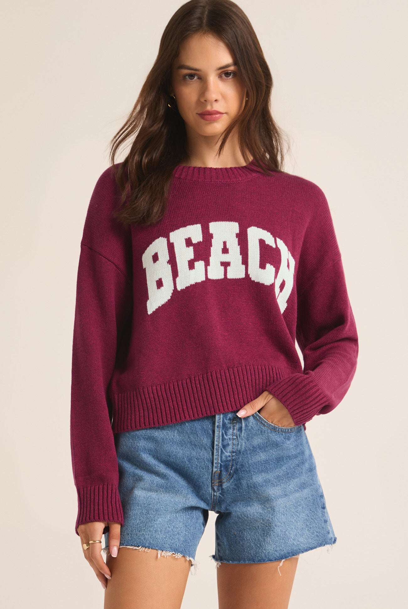 Sunset Beach Sweater-Sweaters-Vixen Collection, Day Spa and Women's Boutique Located in Seattle, Washington