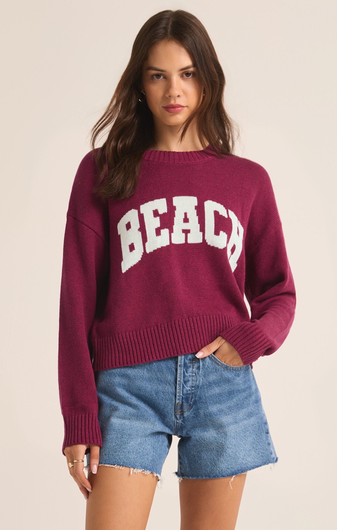 Sunset Beach Sweater-Sweaters-Vixen Collection, Day Spa and Women's Boutique Located in Seattle, Washington