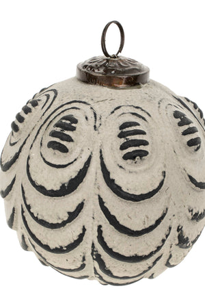 Patinaed Ball Ornament-Ornaments-Vixen Collection, Day Spa and Women's Boutique Located in Seattle, Washington