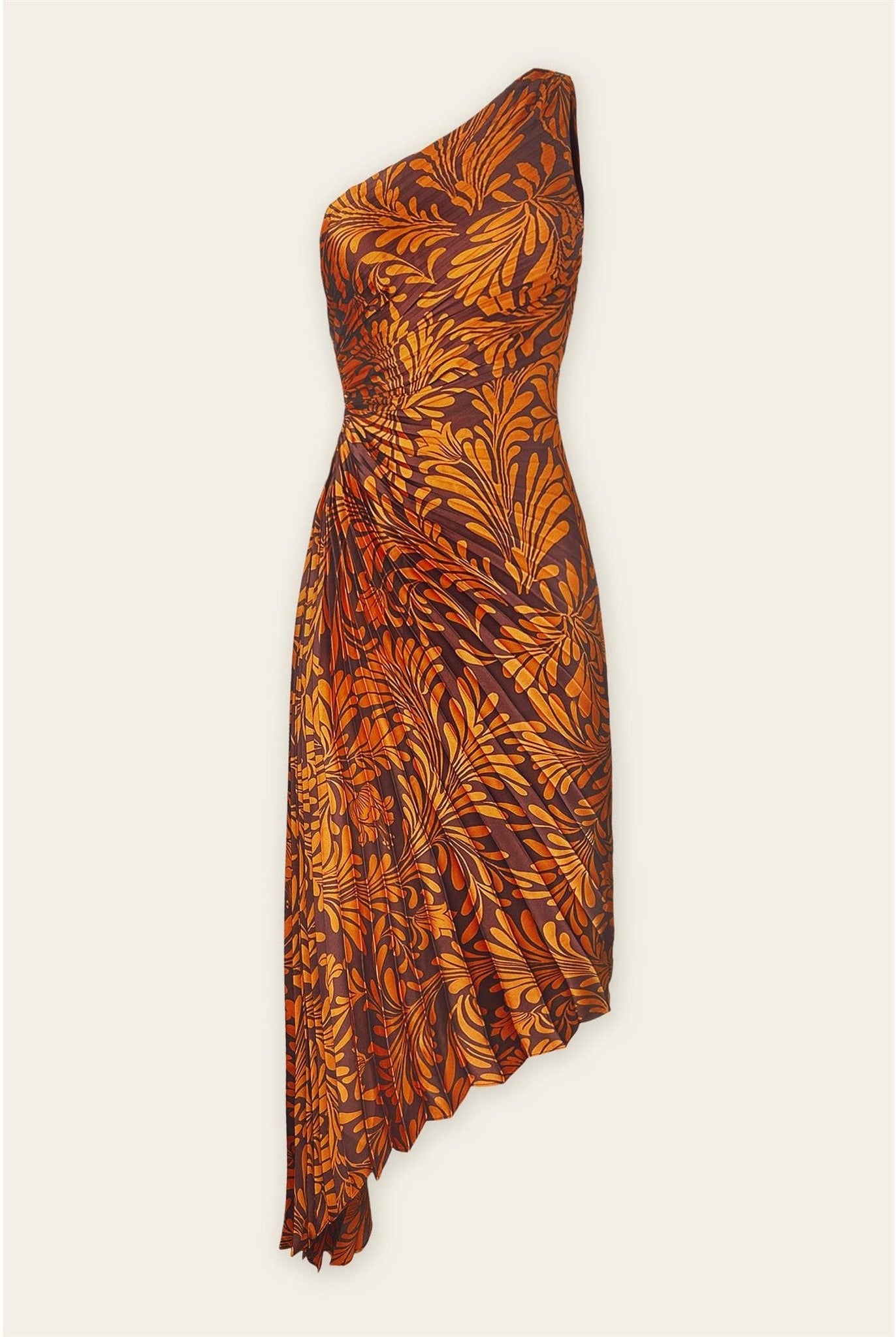Amber Deco Asymmetrical Midi Dress-Dresses-Vixen Collection, Day Spa and Women's Boutique Located in Seattle, Washington