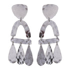 We Dream In Colour Chrome Castara Earring-Earrings-Vixen Collection, Day Spa and Women's Boutique Located in Seattle, Washington