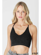 Lace Luxe V Neck Bralette-Bras-Vixen Collection, Day Spa and Women's Boutique Located in Seattle, Washington