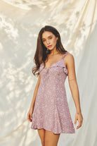 Sunday Flared Mini Dress-Dresses-Vixen Collection, Day Spa and Women's Boutique Located in Seattle, Washington