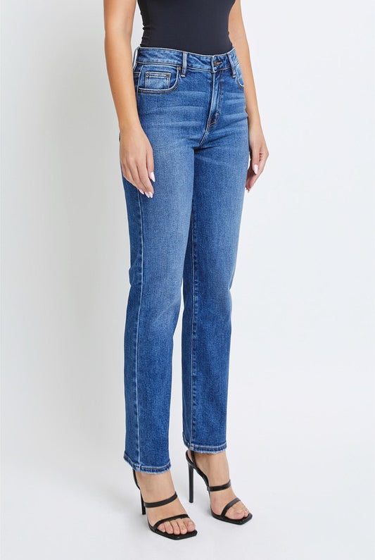 Tracey Straight Leg Jeans-Denim-Vixen Collection, Day Spa and Women's Boutique Located in Seattle, Washington