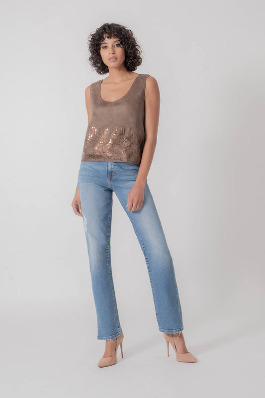 Level99 Cara High Rise Slim Jeans-Denim-Vixen Collection, Day Spa and Women's Boutique Located in Seattle, Washington