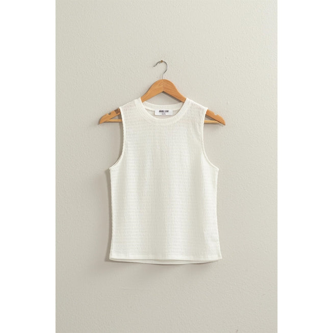 Go Getter Relaxed Fit Sleeveless Top-Tank Tops-Vixen Collection, Day Spa and Women's Boutique Located in Seattle, Washington