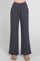 Stevie Cotton Gauze Pants-Pants-Vixen Collection, Day Spa and Women's Boutique Located in Seattle, Washington