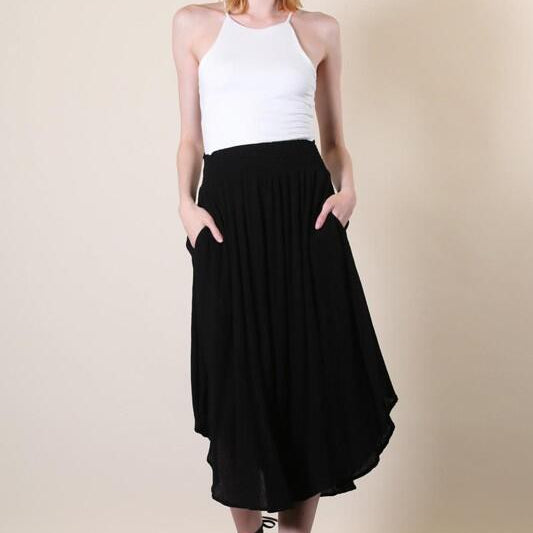 Athena Flowy Skirt-Skirts-Vixen Collection, Day Spa and Women's Boutique Located in Seattle, Washington
