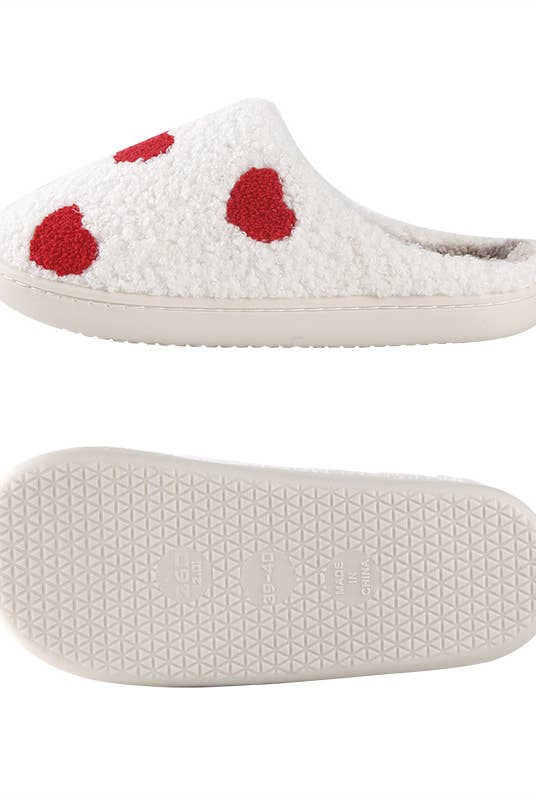 Cupids Cushion Fleece Slipper-Slippers-Vixen Collection, Day Spa and Women's Boutique Located in Seattle, Washington