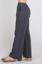 Stevie Cotton Gauze Pants-Pants-Vixen Collection, Day Spa and Women's Boutique Located in Seattle, Washington