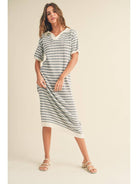 Seaside Knit Dress-Dresses-Vixen Collection, Day Spa and Women's Boutique Located in Seattle, Washington