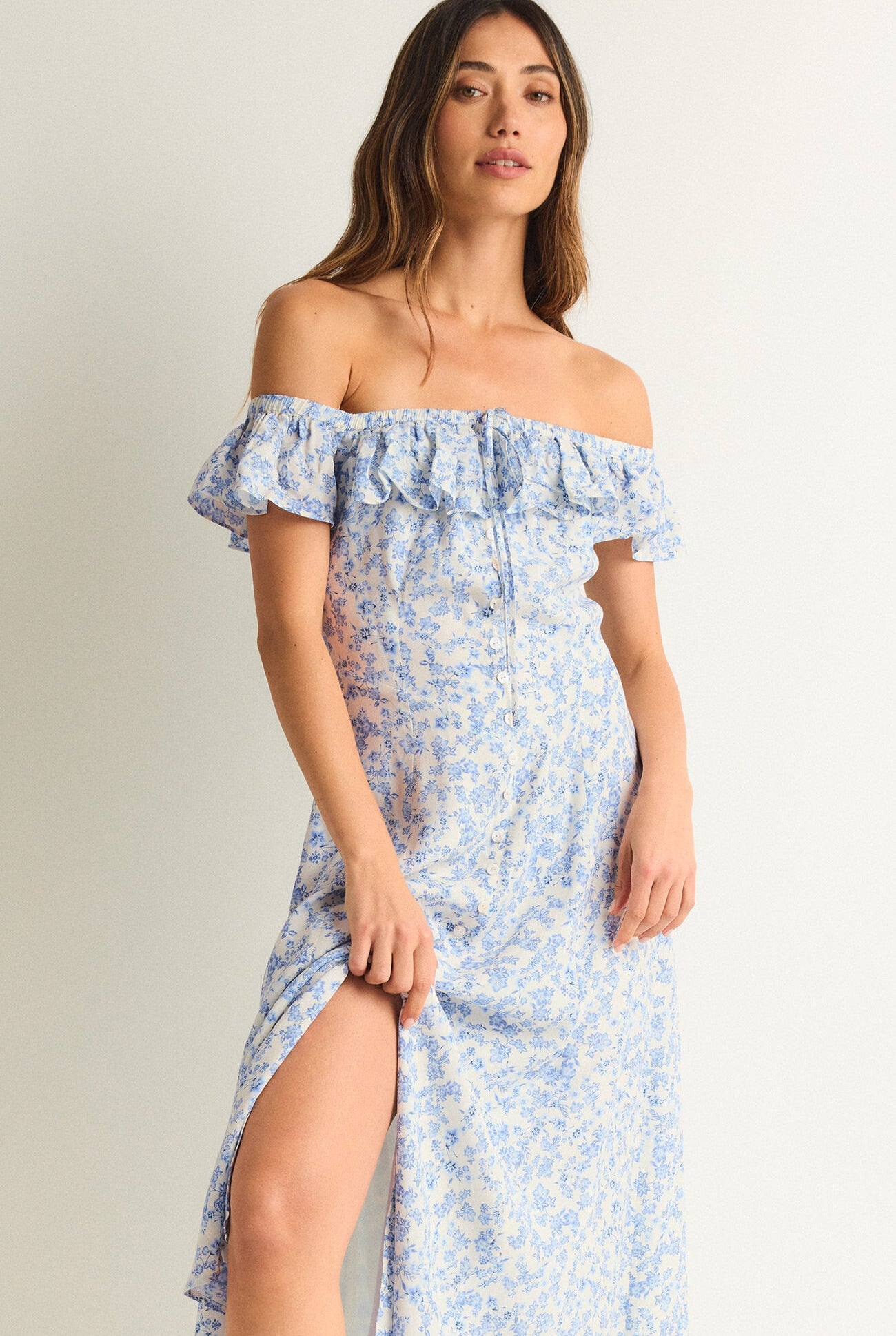 Veda Tropez Floral Dress-Dresses-Vixen Collection, Day Spa and Women's Boutique Located in Seattle, Washington