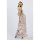 Emmeline Floral Tiered Maxi Dress-Dresses-Vixen Collection, Day Spa and Women's Boutique Located in Seattle, Washington