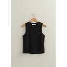Go Getter Relaxed Fit Sleeveless Top-Tank Tops-Vixen Collection, Day Spa and Women's Boutique Located in Seattle, Washington
