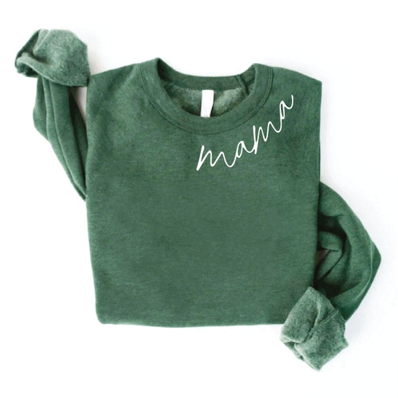 Mama Sweatshirt-Sweaters-Vixen Collection, Day Spa and Women's Boutique Located in Seattle, Washington