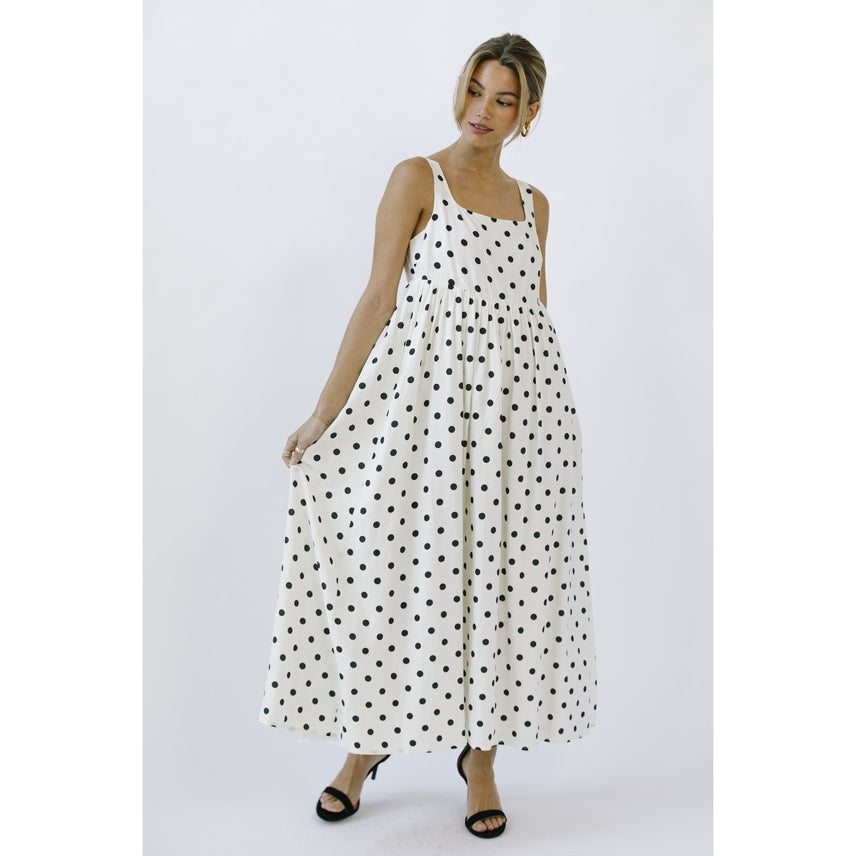 Moxie Polka Dot Dress-Dresses-Vixen Collection, Day Spa and Women's Boutique Located in Seattle, Washington