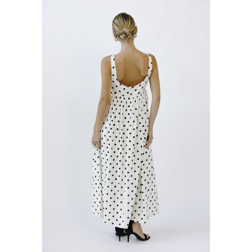 Moxie Polka Dot Dress-Dresses-Vixen Collection, Day Spa and Women's Boutique Located in Seattle, Washington