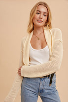 Sunset Bay Crochet Bolero-Cardigans-Vixen Collection, Day Spa and Women's Boutique Located in Seattle, Washington