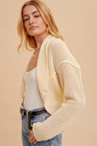 Sunset Bay Crochet Bolero-Cardigans-Vixen Collection, Day Spa and Women's Boutique Located in Seattle, Washington