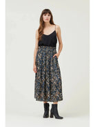 Twilight Petals Chiffon Skirt-Skirts-Vixen Collection, Day Spa and Women's Boutique Located in Seattle, Washington