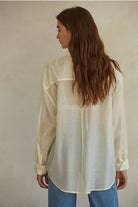 Jax Sheer Blouse-Long Sleeves-Vixen Collection, Day Spa and Women's Boutique Located in Seattle, Washington