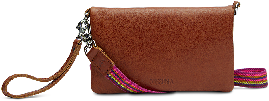 Consuela Brandy Uptown Crossbody-Bags + Wallets-Vixen Collection, Day Spa and Women's Boutique Located in Seattle, Washington