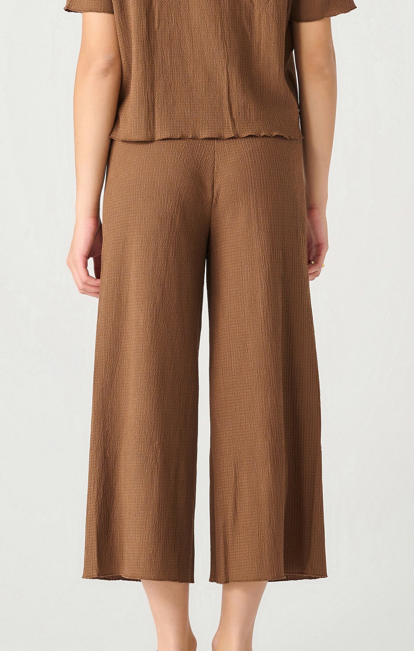 Cocoa Drift Culotte Pants-Pants-Vixen Collection, Day Spa and Women's Boutique Located in Seattle, Washington