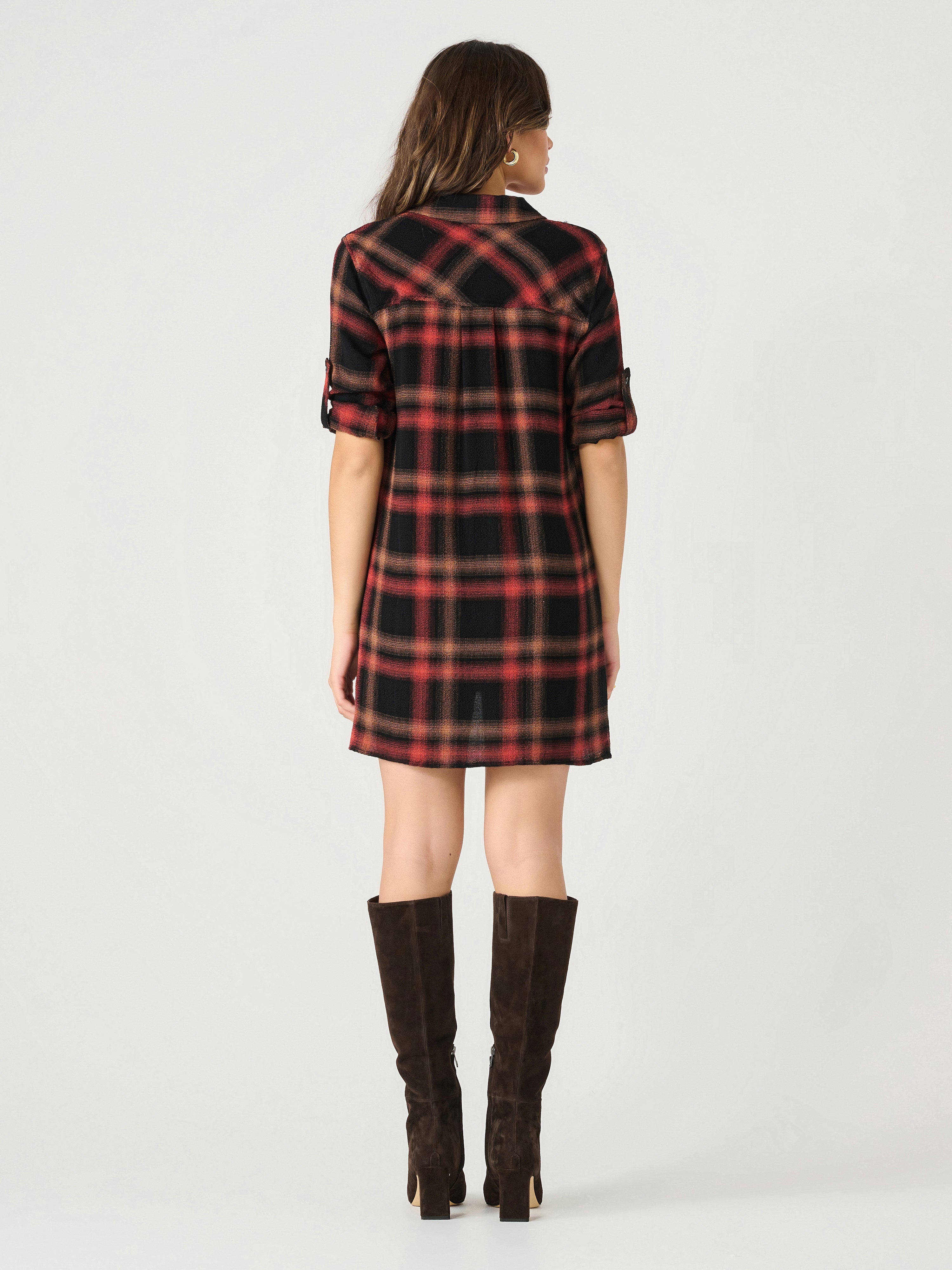 Denali Shirt Dress-Dresses-Vixen Collection, Day Spa and Women's Boutique Located in Seattle, Washington