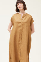 Carrie Linen Dress-Dresses-Vixen Collection, Day Spa and Women's Boutique Located in Seattle, Washington