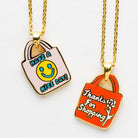 Have a Nice Day 2-Sided Pendant-Necklaces-Vixen Collection, Day Spa and Women's Boutique Located in Seattle, Washington