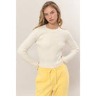 The Minimalist Ribbed Top-Long Sleeves-Vixen Collection, Day Spa and Women's Boutique Located in Seattle, Washington