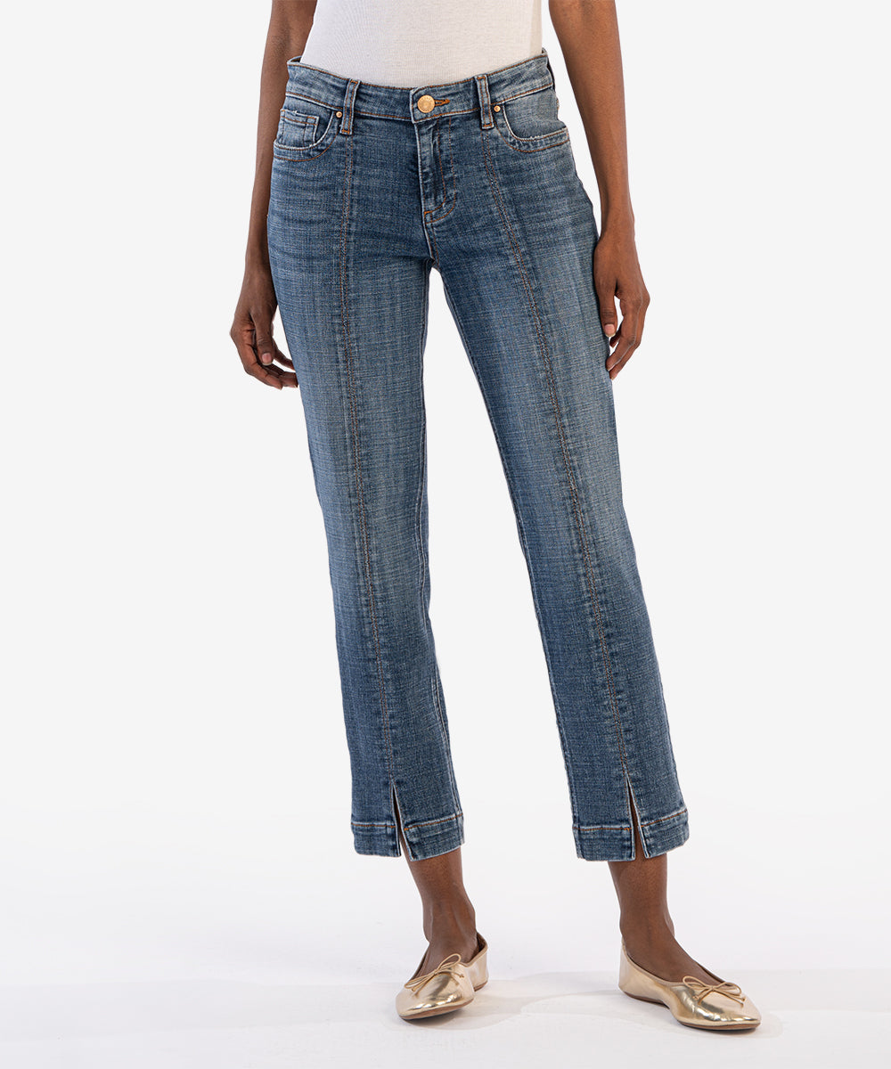 KUT Stevie Straight Leg Jeans-Denim-Vixen Collection, Day Spa and Women's Boutique Located in Seattle, Washington