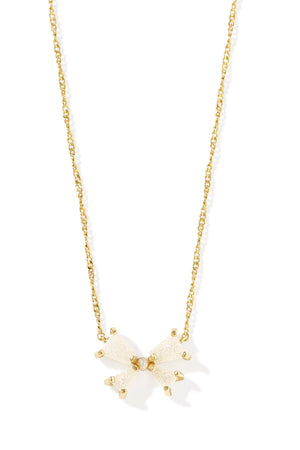 Blair Bow Small Short Pendant Necklace-Necklaces-Vixen Collection, Day Spa and Women's Boutique Located in Seattle, Washington