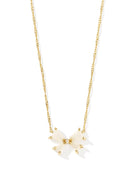 Blair Bow Small Short Pendant Necklace-Necklaces-Vixen Collection, Day Spa and Women's Boutique Located in Seattle, Washington