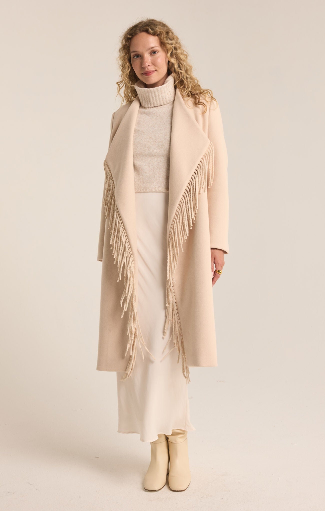 Alchemist Fringe Coat-Coats-Vixen Collection, Day Spa and Women's Boutique Located in Seattle, Washington