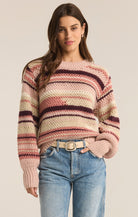 Asheville Stripe Sweater-Sweaters-Vixen Collection, Day Spa and Women's Boutique Located in Seattle, Washington