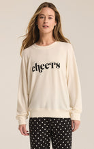 Cassie Cheers LS Raglan-Long Sleeves-Vixen Collection, Day Spa and Women's Boutique Located in Seattle, Washington