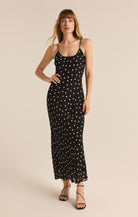 Cecily Polka Dot Slip Dress-Dresses-Vixen Collection, Day Spa and Women's Boutique Located in Seattle, Washington