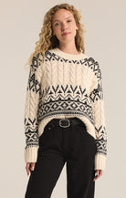 Garland Fairisle Sweater-Sweaters-Vixen Collection, Day Spa and Women's Boutique Located in Seattle, Washington