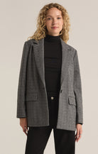 Leighton Herringbone Blazer-Blazers-Vixen Collection, Day Spa and Women's Boutique Located in Seattle, Washington