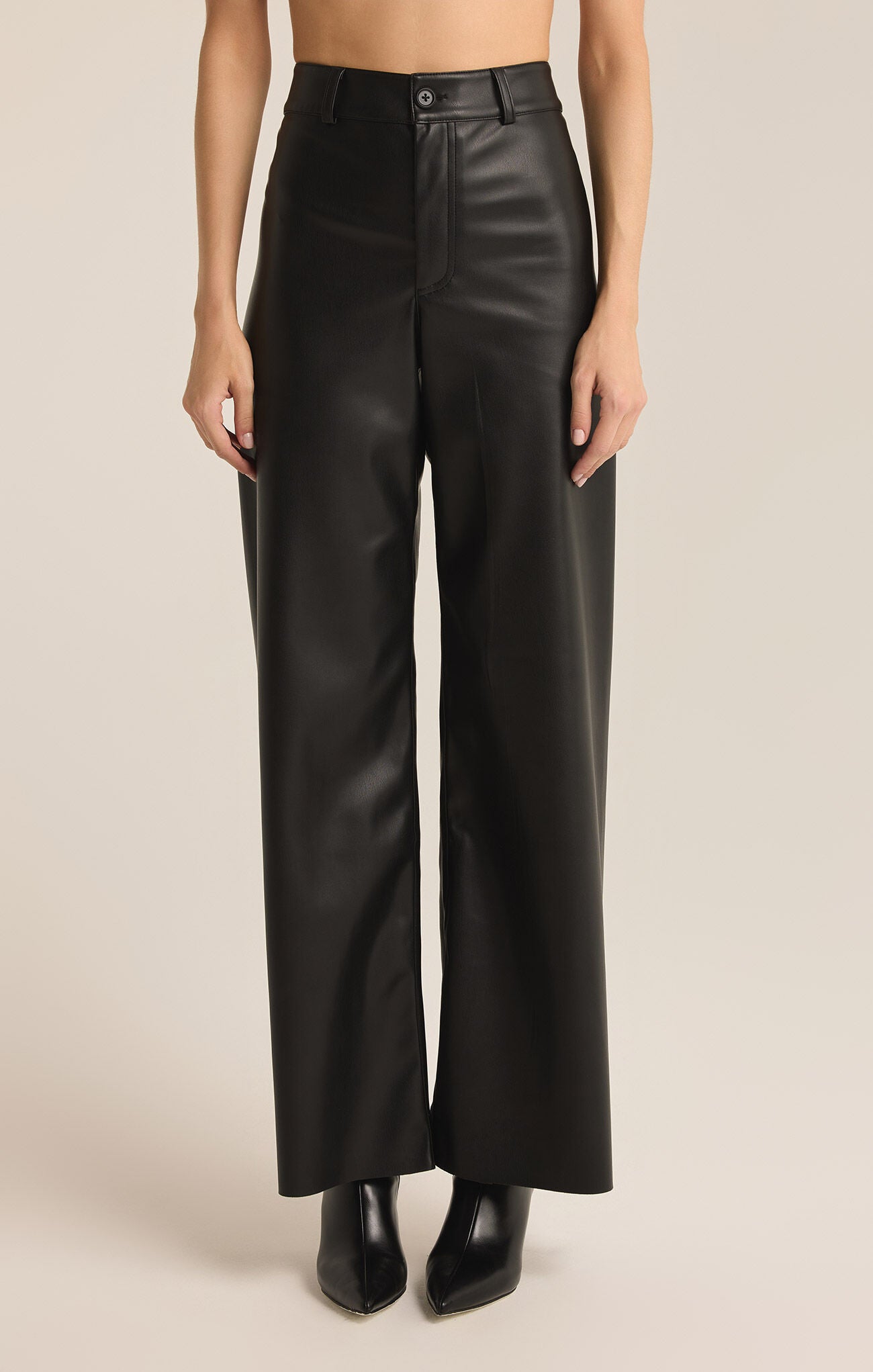 Rilynn Faux Leather Pant-Pants-Vixen Collection, Day Spa and Women's Boutique Located in Seattle, Washington